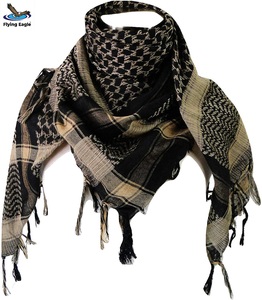 Shemagh Árabe de Alta Calidad, Camuflaje, Algodón, Keffiyeh del Desierto, Ligero, Pañuelo para la Cabeza de Moda Masculina - Product Image 6