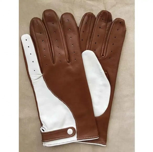 High Quality Sheep Skin Material Leather Fashion <b>Gloves</b> for Winter <b>Warm</b> Outdoor Casual Wear and Sports Party Applicable - Product Image 2