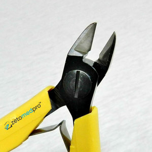Alicates de Corte Diagonal Ultra Flush, Alicates de Precisión de Acero Inoxidable de Alta Calidad con Mango de Plástico, Serie 80, Herramienta de Corte de Alambre Afilada - Product Image 2