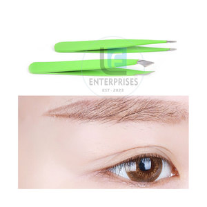Pince à épiler en acier inoxydable à marque privée 2026 - Écologique, réutilisable, légère et durable |   Quantité minimale de commande faible |   Haute qualité - Product Image 5