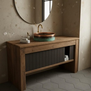 copper <b>basin</b> ergonomic design copper sink practical luxury copper <b>basin</b> functional decor copper sink utility design copper - Product Image 3