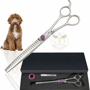 Pet Grooming Shears Thinning Shears Stainless Steel Grooming Shears <b>Dog</b> Grooming Shears Pet Grooming Tools - Product Image 1
