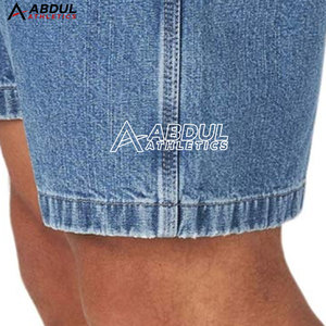 Shorts en jean pour hommes sur mesure, coupe slim, pour le fitness, haute qualité, fabriqués au Pakistan – Offre spéciale - Product Image 6