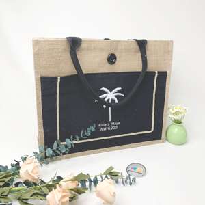 Sac à main en jute robuste et durable pour les courses - Product Image 5