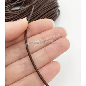 Cordones de Cuero Marrón Oscuro de 2 mm con Forma de Corazón y Perla para Manualidades de Joyería - Entrega Rápida - Product Image 2