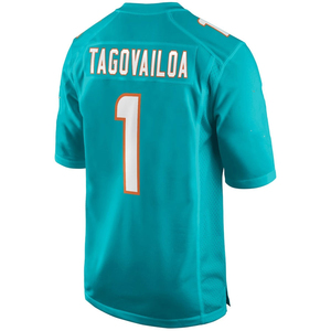 TOP OEM American Football Jersey Wholesale Custom Design 100% Polyester Unisex Short Sleeve Anti-Bacterial Breathable <b>Sale</b> - Product Image 6