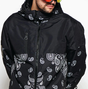 Vêtements de ski unisexes de qualité, chauds et personnalisés, imperméables, respirants, combinaison de ski une pièce, pantalon de snowboard, combinaison de neige, 100% polyester - Product Image 3