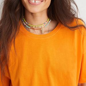 เสื้อยืดผู้หญิงลำลอง สกรีนโลโก้ได้ ผ้าฝ้าย 100% เป็นมิตรกับสิ่งแวดล้อม ระบายอากาศดี ทรงปกติ ใส่สบายสำหรับฤดูร้อน ราคาถูก - Product Image 3