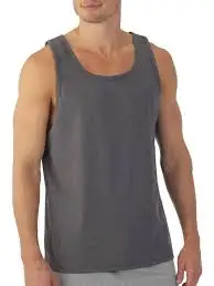 Breathable <b>Loose</b> Men's <b>Tank</b> <b>Tops</b> Sleeveless Bodybuilding Round Neck Quick Dry Sport <b>Tank</b> <b>Top</b> High Quality Athletic Customized - Product Image 3