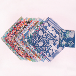 Premium Indian Block Printed Cotton Bandana Soft, Breathable Neck Hair & Headwear for Everyday <b>Style</b> - Product Image 4