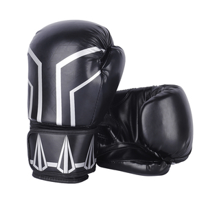 Gants de boxe en cuir véritable/PU avec logo personnalisé, gants de Muay Thai, gants de kick-boxing, gants de boxe multicouches haute densité - Product Image 5