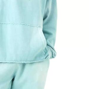 Conjunto Deportivo Casual para Hombre con Estampado Lavado al Ácido, Sudadera con Capucha y Pantalones de Chándal de Alta Calidad - Product Image 5