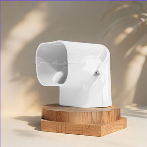 Venta al por mayor VIETTIEN Cubierta decorativa pequeña de PVC ecológica para tubo superior VT75 4, 160x120mm, para tuberías de aire acondicionado eléctrico - Product Image 1