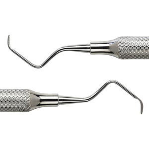 Curette Gracey Standard 9/10 à Double Embout, Détartreur Parodontal Dentaire, Manche Creux 10mm, Acier Inoxydable Chirurgical pour Outils Molaires - Product Image 2