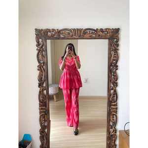 TRENDING RAYON PRINTED TOP CON FONDO CONJUNTO RANI - Product Image 1