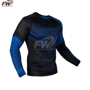 Rashguard Deportivo Personalizado con Logotipo, Diseño OEM, Compresión, para MMA y BJJ, Sublimado e Impreso para Hombre - Product Image 1
