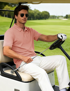 Nouveaux polos pour hommes multicolores, qualité supérieure, légers, respirants, séchage rapide, vêtements décontractés, en promotion - Product Image 6