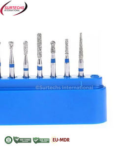 ชุดเตรียมโพรงฟัน Surtechs FG Diamond Burs FG103 จำนวน 8 ชิ้น เครื่องมือบูรณะฟัน - Product Image 6