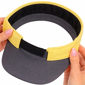 Visera Deportiva para Mujer, Ajustable, Protección Solar, Ligera, para Verano, Aire Libre, Running, Tenis, Golf, Playa, Lisa, con Logotipo Personalizado - Product Image 6