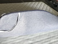 Surmatelas orthopédique à soutien avancé, soulagement de la douleur, rafraîchissant, compressible, pliable pour la maison, l'hôtel, la chambre à coucher, housse amovible