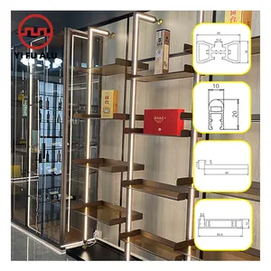 Walk-in vertical closet profile cupboard organizer cabinet wardrobe profile