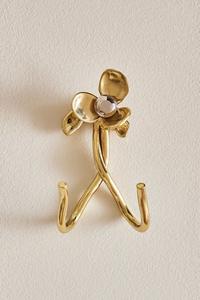 Crochets muraux industriels en métal robuste à double crochet pour garage, chambre et bureau - Product Image 6