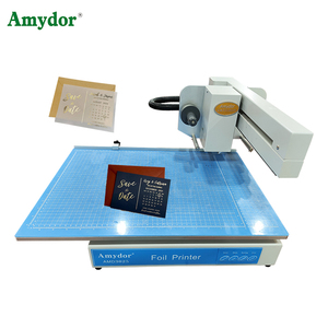 Imprimante à feuille chaude pour calendrier de bureau, cartes de couverture de calendrier, machine d'impression à feuille - Product Image 3