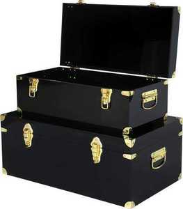 Coffret de rangement en métal de luxe Royal Finish pour vêtements et bijoux, léger et robuste, pour usage domestique, avec serrure. - Product Image 2