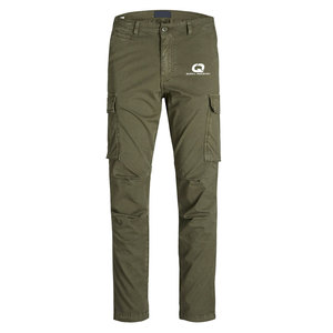 Pantalones Cargo Cómodos, Casuales, Modernos, Rectos, Transpirables, Ligeros, con Costuras Reforzadas, Múltiples Bolsillos y Cintura Ajustable - Product Image 1