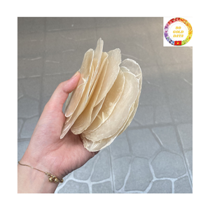 ผ้าม่านเปลือกหอยคาปิซธรรมชาติทำมือ ขัดเงาสีขาว สำหรับตกแต่งบ้าน งานแต่งงาน และงานปาร์ตี้ ดีไซน์สไตล์ชายหาด - Product Image 6