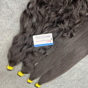 2026 Top Quality Virgin Human Hair Natural Vietnamese Hair Straight Wavy Cuticle Aligned <b>Russian</b> Hair Bulk Drop Ship - Product Image 6