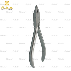 Alicates de pico de pájaro con mordaza dentada, instrumentos dentales de ortodoncia R.A.A. INTERNATIONAL, calidad premium - Product Image 4