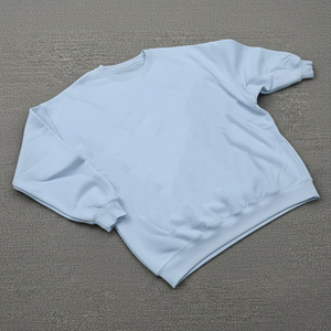 Sweat-shirt pour femme de haute qualité, 100% coton, hiver, délavé à l'acide, coupe ample, streetwear, personnalisable sur le devant - Product Image 5
