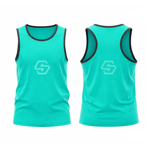 Men's <b>Running</b> <b>Singlet</b> Shirt <b>Running</b> Vest Custom Breathable Gym Vest Basketball Jersey Knitted Race Men Tank Top - Product Image 4