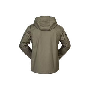 เสื้อกันลมมีฮู้ดสำหรับผู้ชายและผู้หญิงเสื้อกันลมมีฮู้ดสำหรับฤดูหนาวปกเสื้อแจ็คเก็ตเดินป่ากันน้ำสำหรับผู้ชายสไตล์วินเทจด้านหน้าแบบกำหนดเอง - Product Image 5