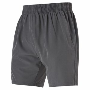 <b>Men's</b> Solid Color Breathable Sport <b>Shorts</b> Elastic Waist Casual Fitness Wear <b>White</b> Gray Olive Black <b>Shorts</b> - Product Image 2