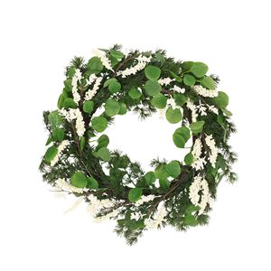 Guirlande de Noël de 25,5 pouces pour la décoration de la porte d'entrée intérieure ou extérieure, couronnes d'hiver pour l'intérieur et l'extérieur, guirlande de Noël - Product Image 3