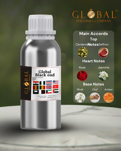 น้ำหอมกลิ่นแบล็คอูดจาก GLOBAL PERFUMES COMPANY กลิ่นหอมติดทนนาน เหมาะสำหรับผู้ชายและผู้หญิง ผลิตภัณฑ์ดูแลส่วนบุคคล บริการผลิตน้ำหอมตามสั่ง - Product Image 1