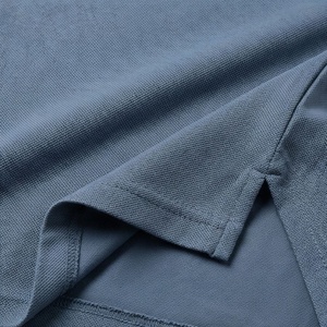 เสื้อโปโลชาย แห้งเร็ว ระบายเหงื่อได้ดี ผ้าโพลีเอสเตอร์สำหรับกีฬา กอล์ฟ สีตามสั่ง ไซส์ใหญ่ รับสกรีนโลโก้ - Product Image 5