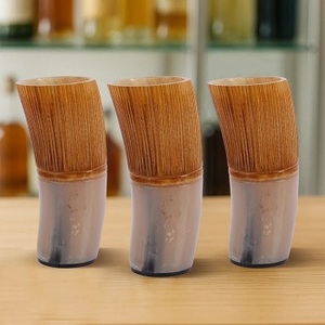 Natural Horn Shot <b>Vodka</b> <b>Glass</b> Tequila Mini <b>Glasses</b> Buffalo Horn Made Modern Eco-Friendly Handmade Drinking Horn C - Product Image 4