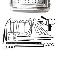 Ensemble d'instruments de tonsillectomie et d'adenotomie à revêtement noir, 27 pièces, réutilisables, haute qualité, instruments chirurgicaux ISO/CE