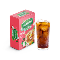 Thé instantané personnalisé OEM 3 en 1 paquets en vrac pratiques de thé du Vietnam pour café paquet de thé glacé à la pêche