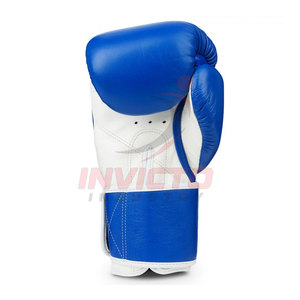 Gants de boxe en cuir véritable à vendre en ligne, étiquette privée, gants de boxe respirants personnalisés - Product Image 5