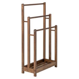 Porte-serviettes vertical marron - Product Image 2