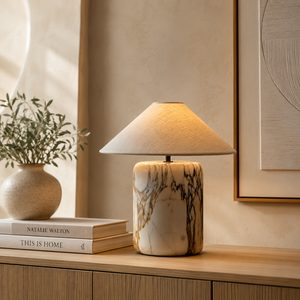 High End <b>Marble</b> Accent Lamp Crafted For Upscale Interiors With Exclusive Decorative Style And Lasting Visual Impact - Product Image 1