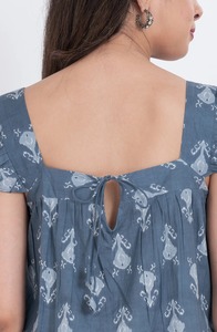 Haut sans manches en coton Paisley pour femme, qualité excellente, respirant, écologique, coupe ajustée décontractée, style A-line, idéal pour l'été, prix compétitif - Product Image 5