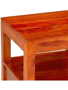 Table de chevet moderne en bois massif avec tiroir et étagère ouverte Table de chevet pour chambre à coucher, villa, appartement, hôpital, meubles de maison - Product Image 5