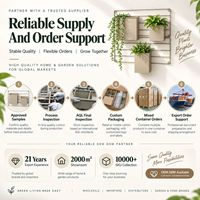 Support mural vertical en métal pour trois pots de fleurs, idéal pour l'intérieur et l'extérieur