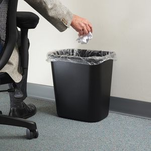 Cestino per Rifiuti Nero da 7 Galloni per Uso Domestico e Ufficio - Product Image 3