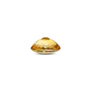 High Quality 23.6 Carat Green Citrine Loose Gemstone Heart Shape for Fine Jewelry - Product Image 3